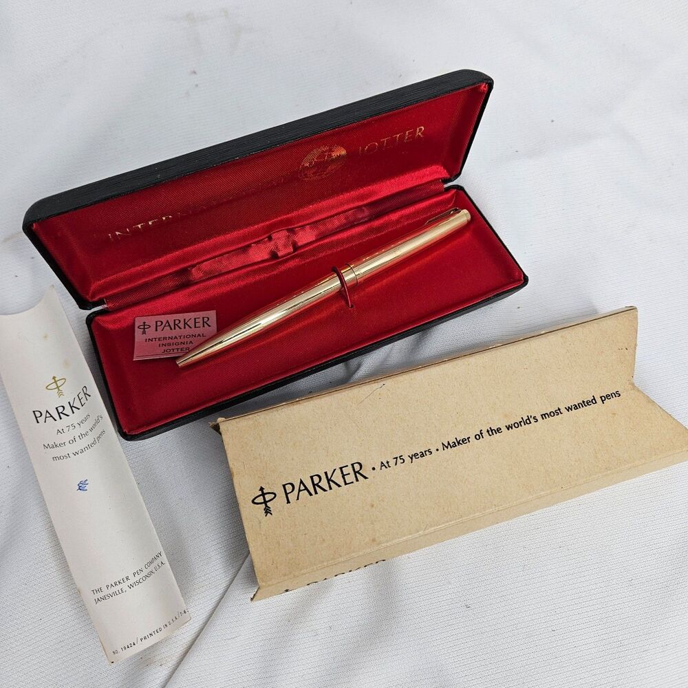 Vintage Parker Goldtone Pen Made in USA